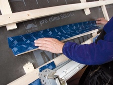 9. Installation of a water deflector