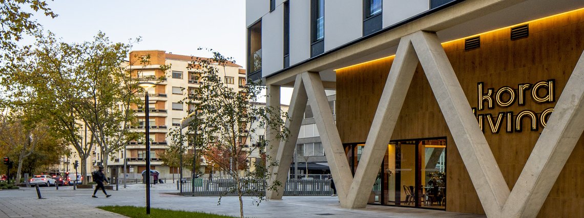 Aparthotel built to Passive House standards, Vitoria-Gasteiz, Spain