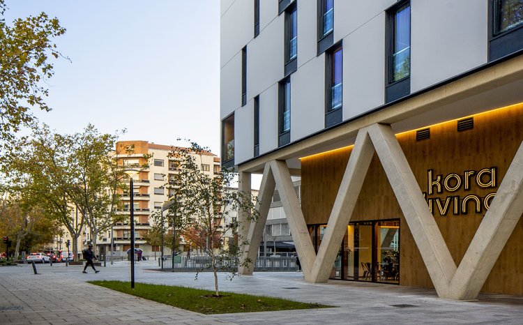 Aparthotel built to Passive House standards, Vitoria-Gasteiz, Spain