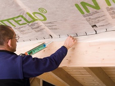 11a. Sealing to roughly sawn timber