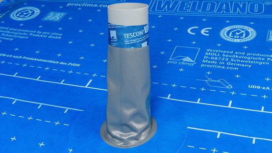 10c. Seal the end of the sleeve