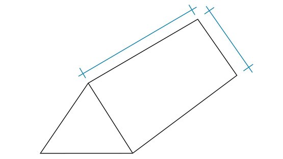 c. Specification of eave length and bargeboard length